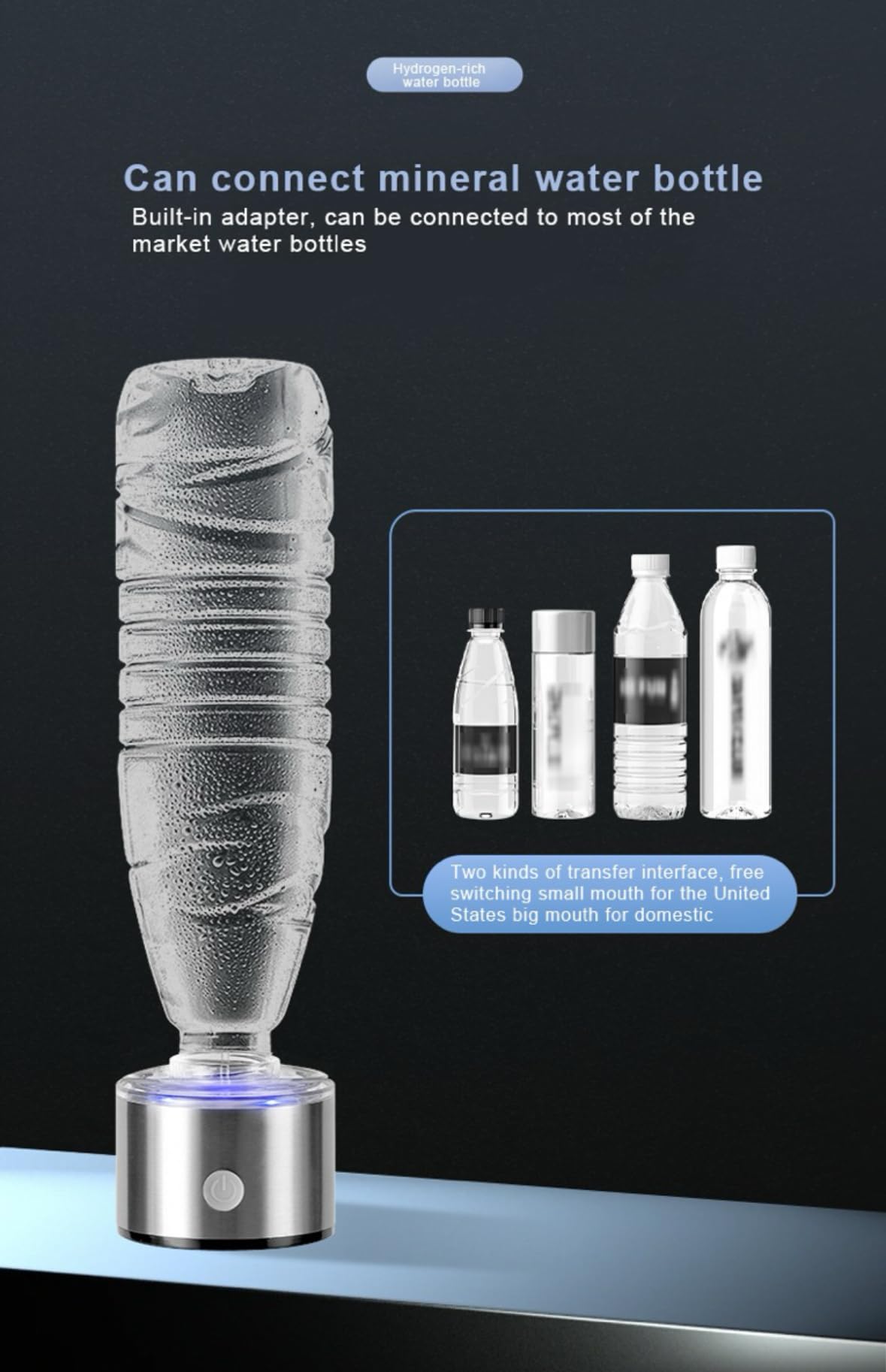 Rimnahv Hydrogen Water Bottle